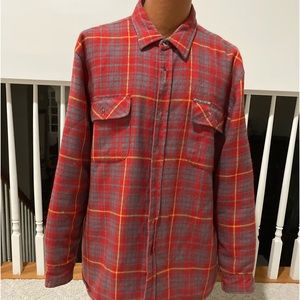 Extra Large Red Plaid Jacket